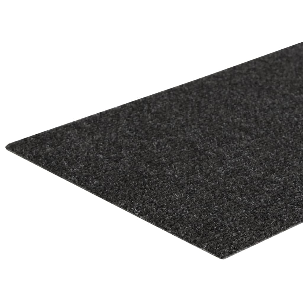 Stufenmatten Selbstklebend 15 Stk. 60x25 cm Anthrazit Rechteckig
