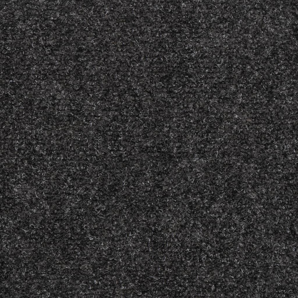 Stufenmatten Selbstklebend 15 Stk. 60x25 cm Anthrazit Rechteckig