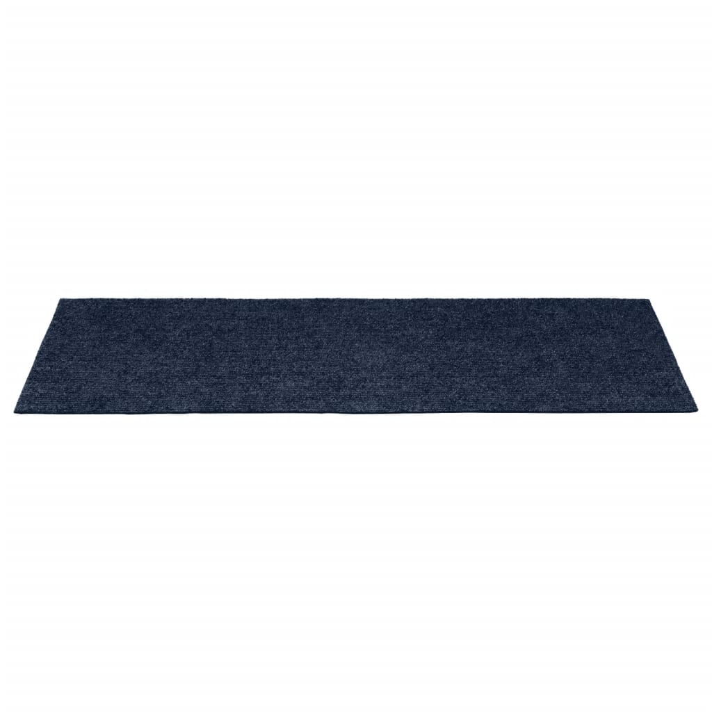 Stufenmatten Selbstklebend 15 Stk. 60x25 cm Marineblau Rechteckig