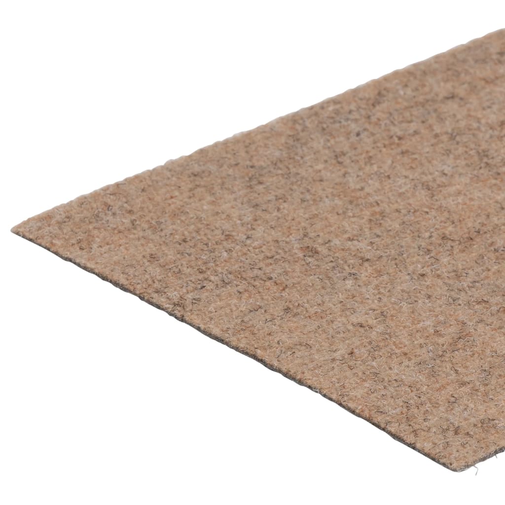Stufenmatten Selbstklebend 15 Stk. 76x20 cm Hellbraun Rechteckig