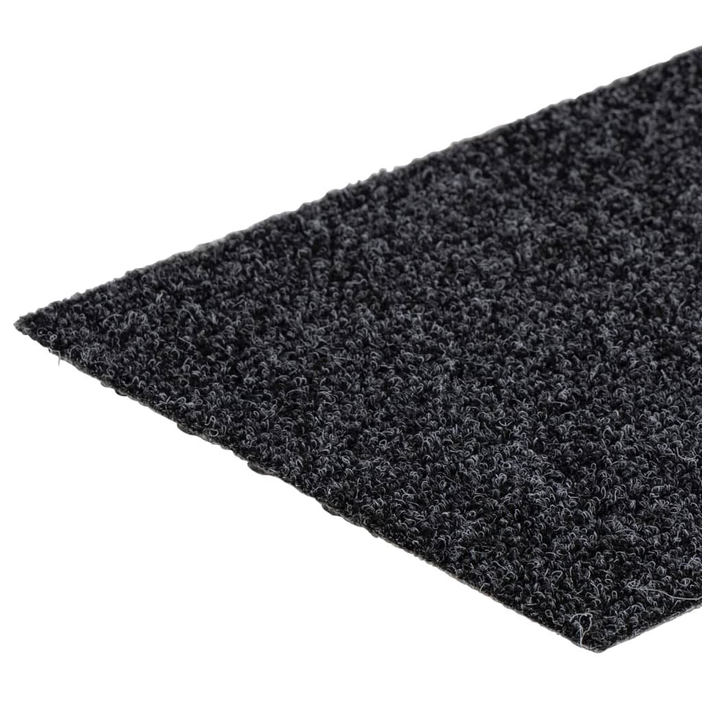 Stufenmatten Selbstklebend 15 Stk. 76x20 cm Grau Rechteckig