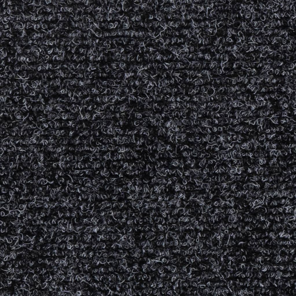 Stufenmatten Selbstklebend 15 Stk. 76x20 cm Grau Rechteckig
