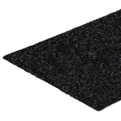 Stufenmatten Selbstklebend 15 Stk. 76x20 cm Schwarz Rechteckig