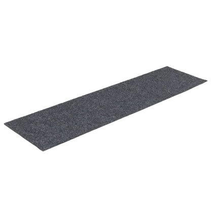 Stufenmatten Selbstklebend 15 Stk. 76x20 cm Hellgrau Rechteckig
