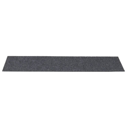 Stufenmatten Selbstklebend 15 Stk. 76x20 cm Hellgrau Rechteckig