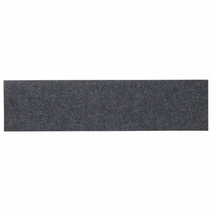 Stufenmatten Selbstklebend 15 Stk. 76x20 cm Hellgrau Rechteckig