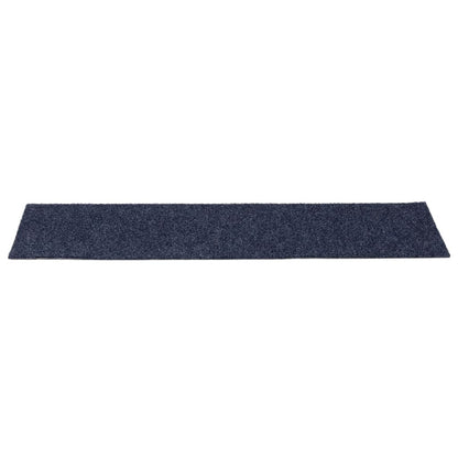Stufenmatten Selbstklebend 15 Stk. 76x20 cm Grau Blau Rechteckig
