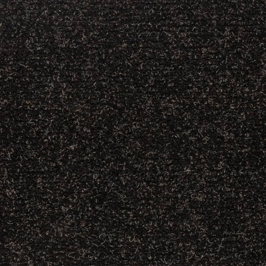 Stufenmatten Selbstklebend 15 Stk. 76x20 cm Braun Rechteckig