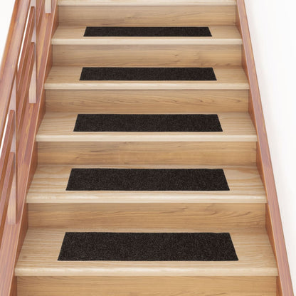 Stufenmatten Selbstklebend 15 Stk. 76x20 cm Braun Rechteckig