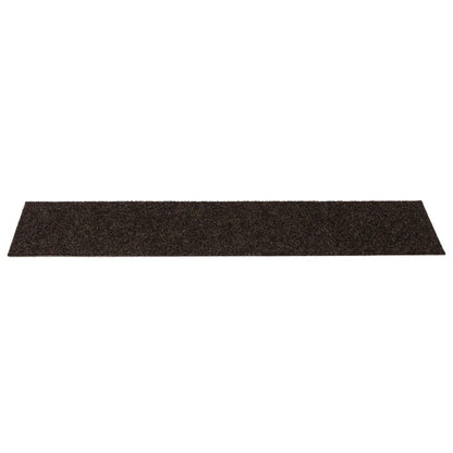 Stufenmatten Selbstklebend 15 Stk. 76x20 cm Dunkelbraun Rechteckig