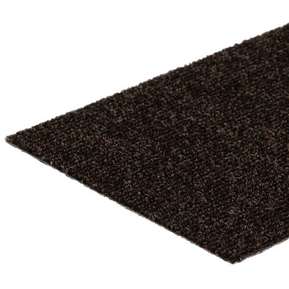 Stufenmatten Selbstklebend 15 Stk. 76x20 cm Dunkelbraun Rechteckig