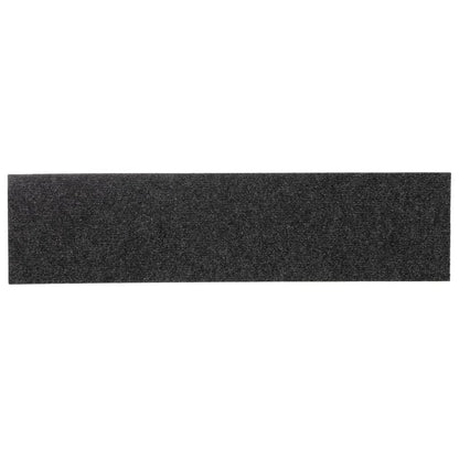 Stufenmatten Selbstklebend 15 Stk. 76x20 cm Anthrazit Rechteckig