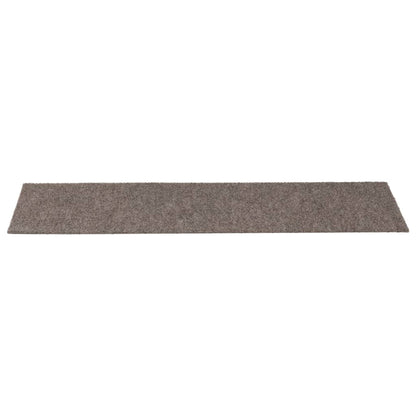 Stufenmatten Selbstklebend 15 Stk. 76x20 cm Beige Rechteckig
