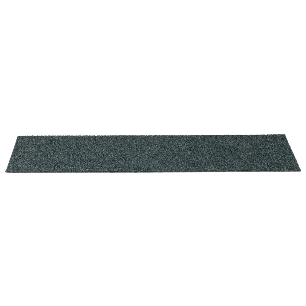 Stufenmatten Selbstklebend 15 Stk. 76x20 cm Grün Rechteckig