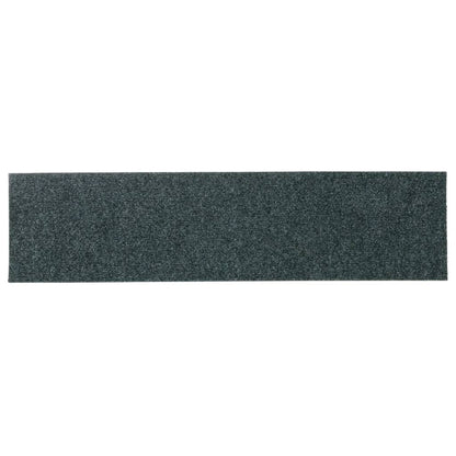 Stufenmatten Selbstklebend 15 Stk. 76x20 cm Grün Rechteckig