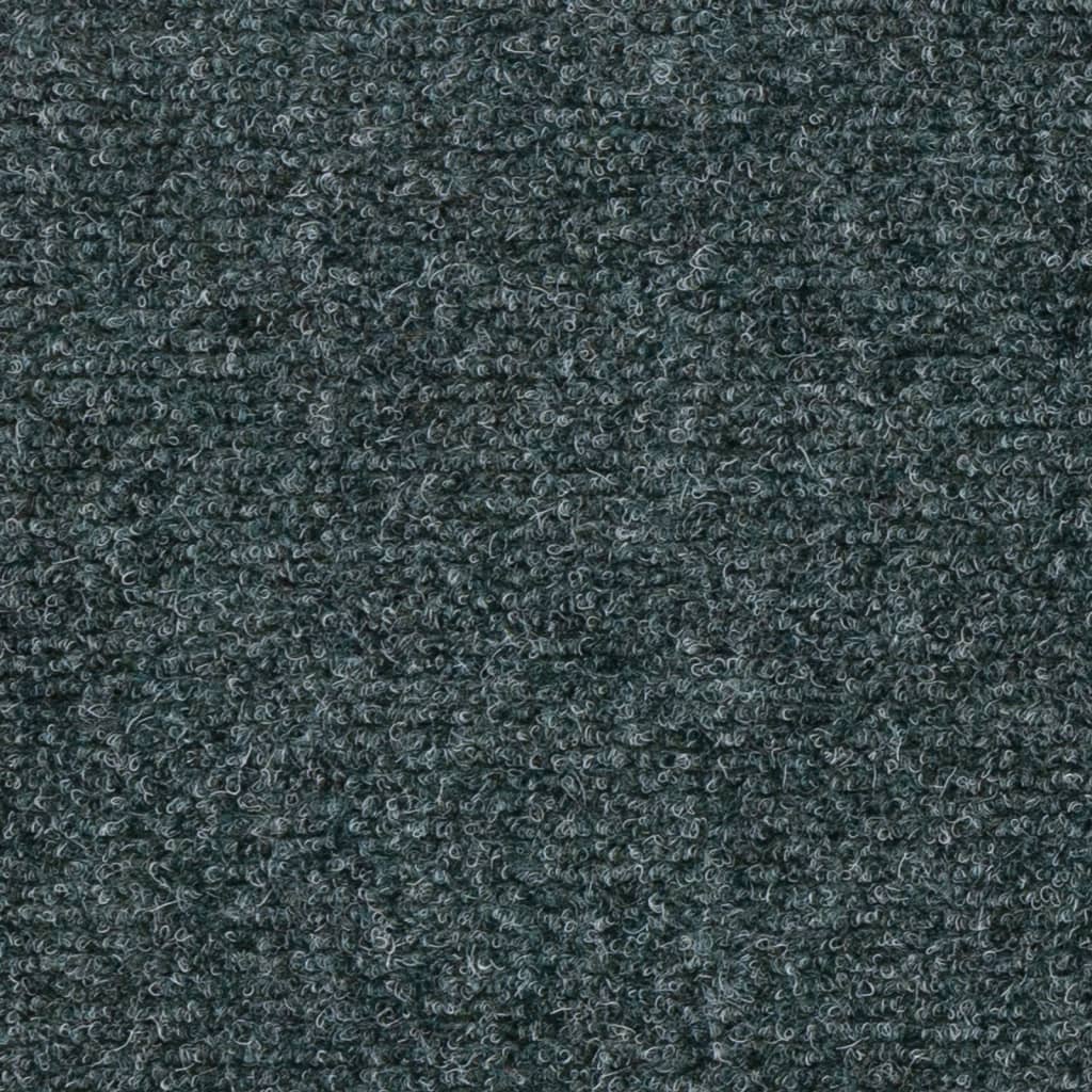 Stufenmatten Selbstklebend 15 Stk. 76x20 cm Grün Rechteckig