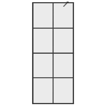 Duschwand für Begehbare Dusche mit Klarem ESG Glas 80x195 cm