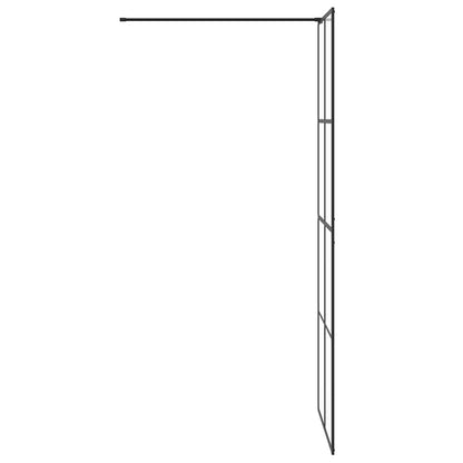 Duschwand für Begehbare Dusche mit Klarem ESG Glas 80x195 cm