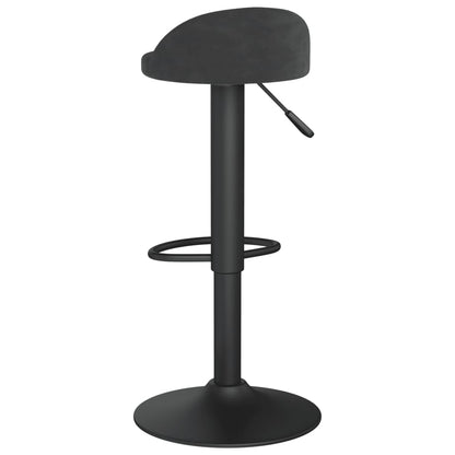 Barhocker 2 Stk. Schwarz Samt