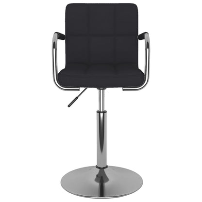 Barhocker Schwarz Stoff