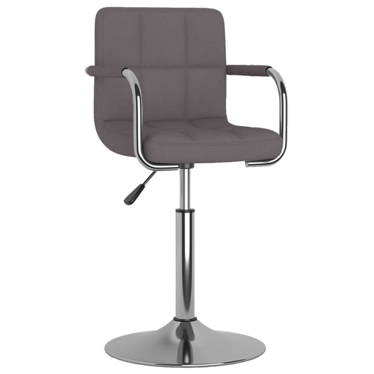 Barhocker Taupe Stoff