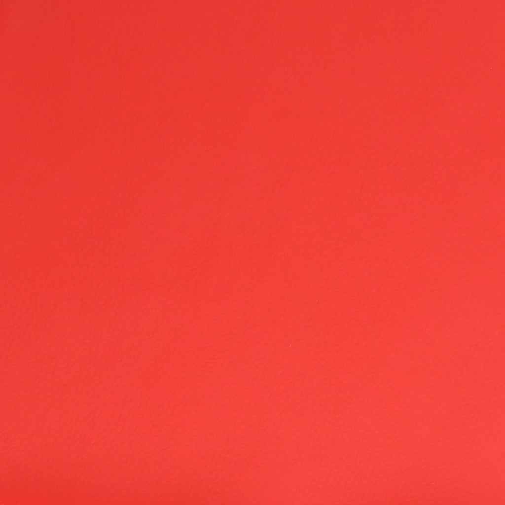 Barhocker 2 Stk. Rot Kunstleder