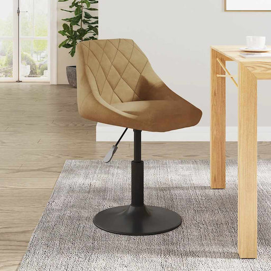 Barhocker Braun Samt