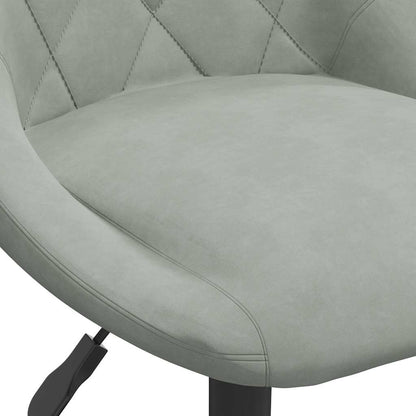 Barhocker Hellgrau Samt