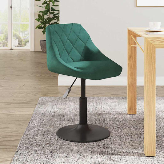 Barhocker Dunkelgrün Samt