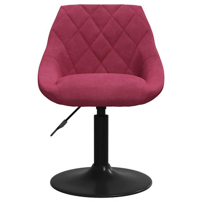 Barhocker Weinrot Samt