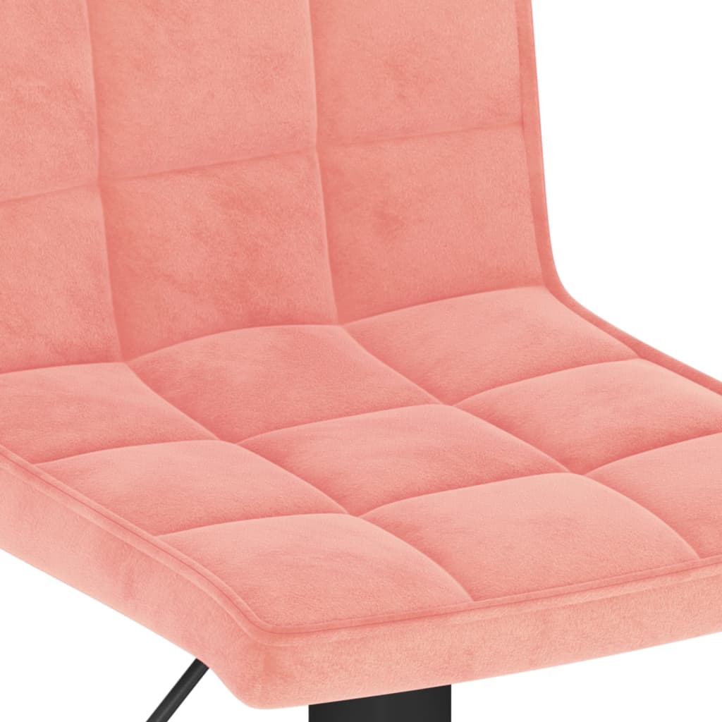 Barhocker Rosa Samt