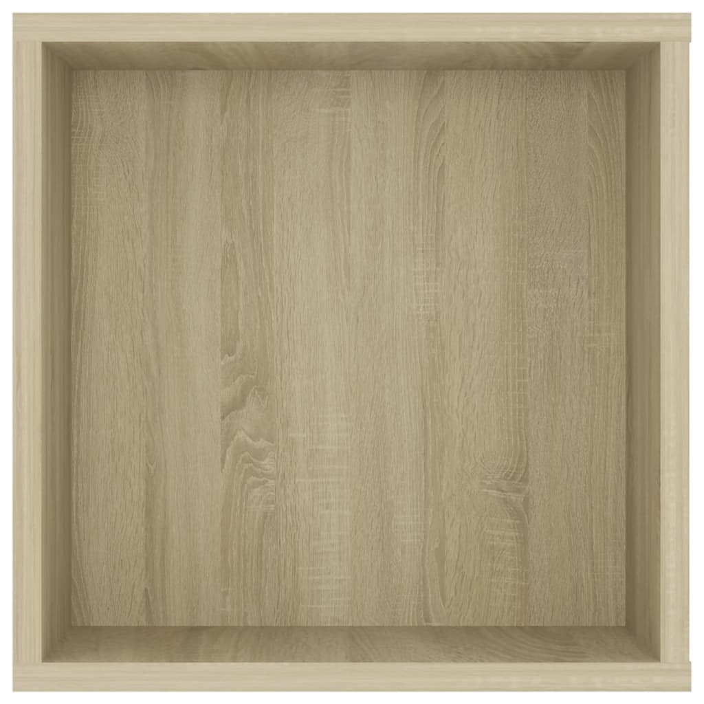 TV-Wandschrank Sonoma-Eiche 102x35x35 cm Holzwerkstoff