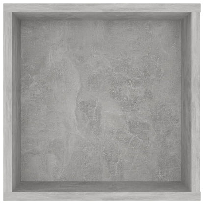 TV-Wandschrank Betongrau 102x35x35 cm Holzwerkstoff