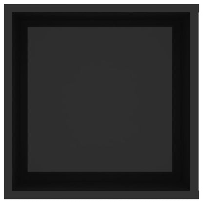 TV-vægskab sort højglans 102x35x35 cm træmateriale