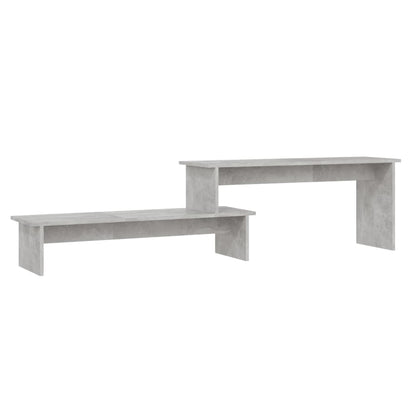 TV-Schrank Betongrau 180x30x43 cm Holzwerkstoff