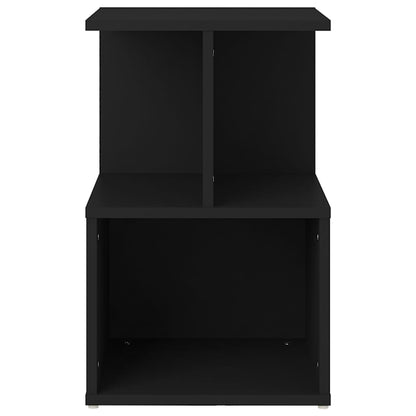 Nachttische 2 Stk. Schwarz 35x35x55 cm Holzwerkstoff