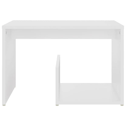 Beistelltisch Weiß 59x36x38 cm Holzwerkstoff