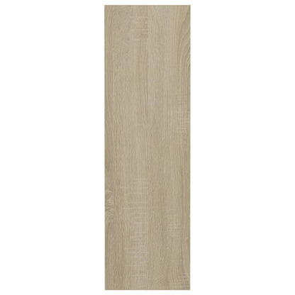 Wand-Schuhschrank Sonoma-Eiche 60x18x60 cm Holzwerkstoff