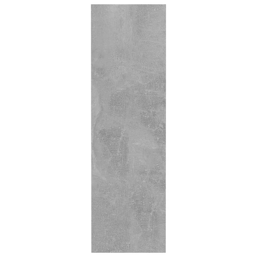 Wand-Schuhschränke 2 Stk. Betongrau 60x18x60 cm Holzwerkstoff
