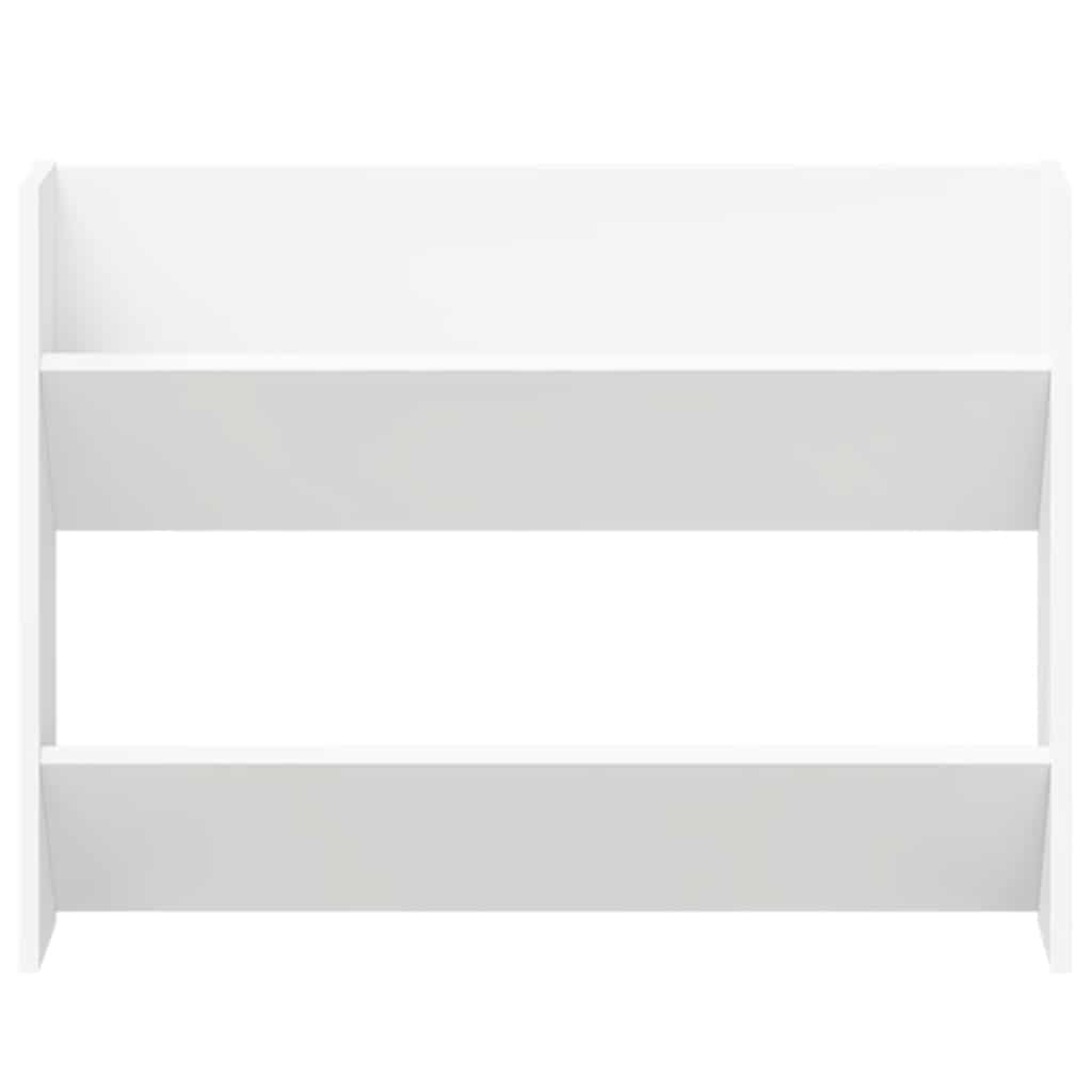 Wand-Schuhschränke 2 Stk. Weiß 80x18x60 cm Holzwerkstoff