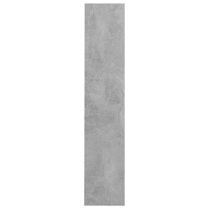 Wand-Schuhschrank Betongrau 60x18x90 cm Holzwerkstoff