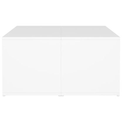 Couchtische 4 Stk. Weiß 33x33x33 cm Holzwerkstoff