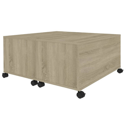 Couchtisch Sonoma-Eiche 75x75x38 cm Holzwerkstoff