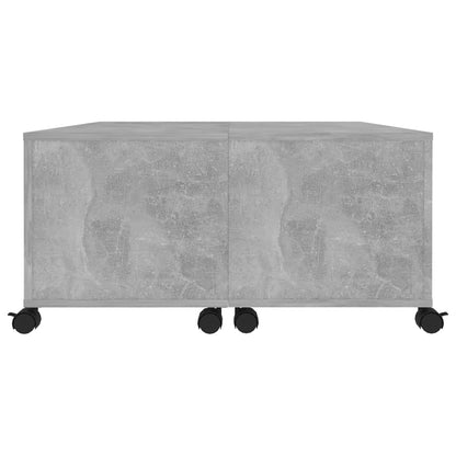 Couchtisch Betongrau 75x75x38 cm Holzwerkstoff