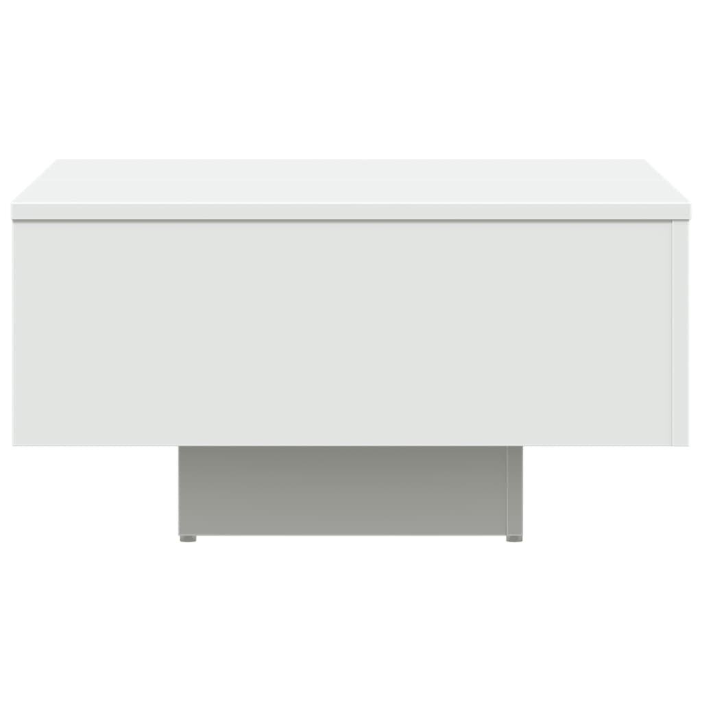 Sofabord Hvid 60x60x31,5 cm Træ Materiale