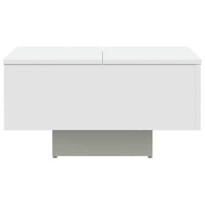 Sofabord Hvid 60x60x31,5 cm Træ Materiale