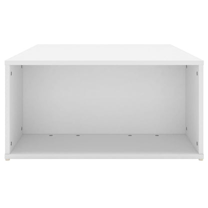 Couchtisch Weiß 90x67x33 cm Holzwerkstoff