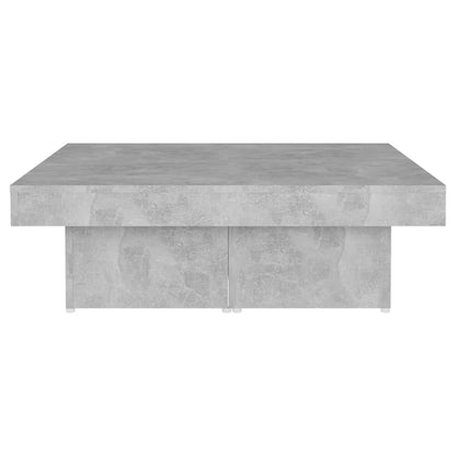 Couchtisch Betongrau 90x90x28 cm Holzwerkstoff