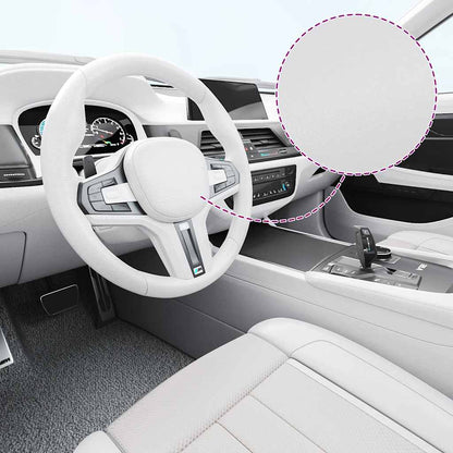 Autofolien 2 Stk. Matt-Weiß 100x150 cm