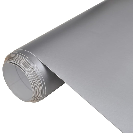 Bilfolier 2 stk mat sølv 100x150 cm